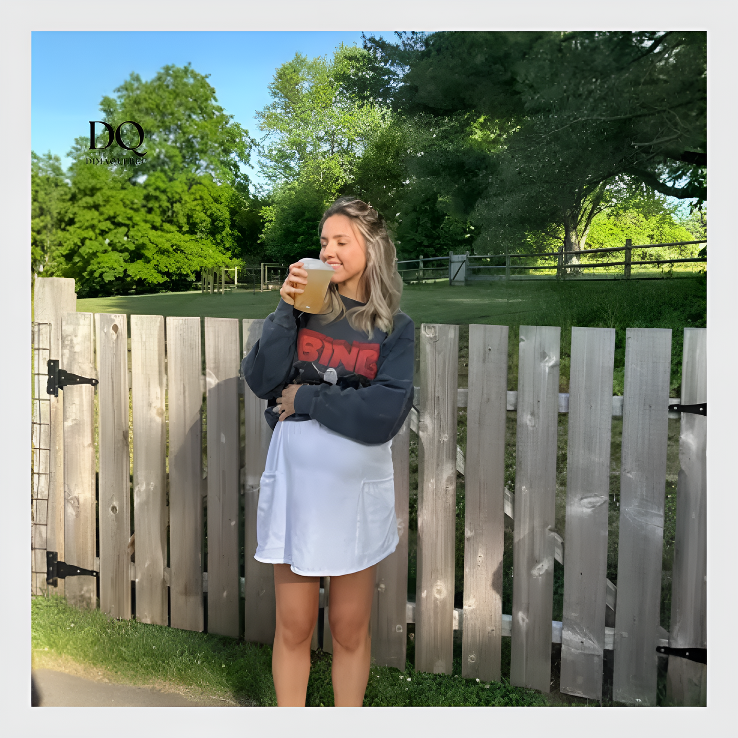 Minikjole med innebygd BH og shorts