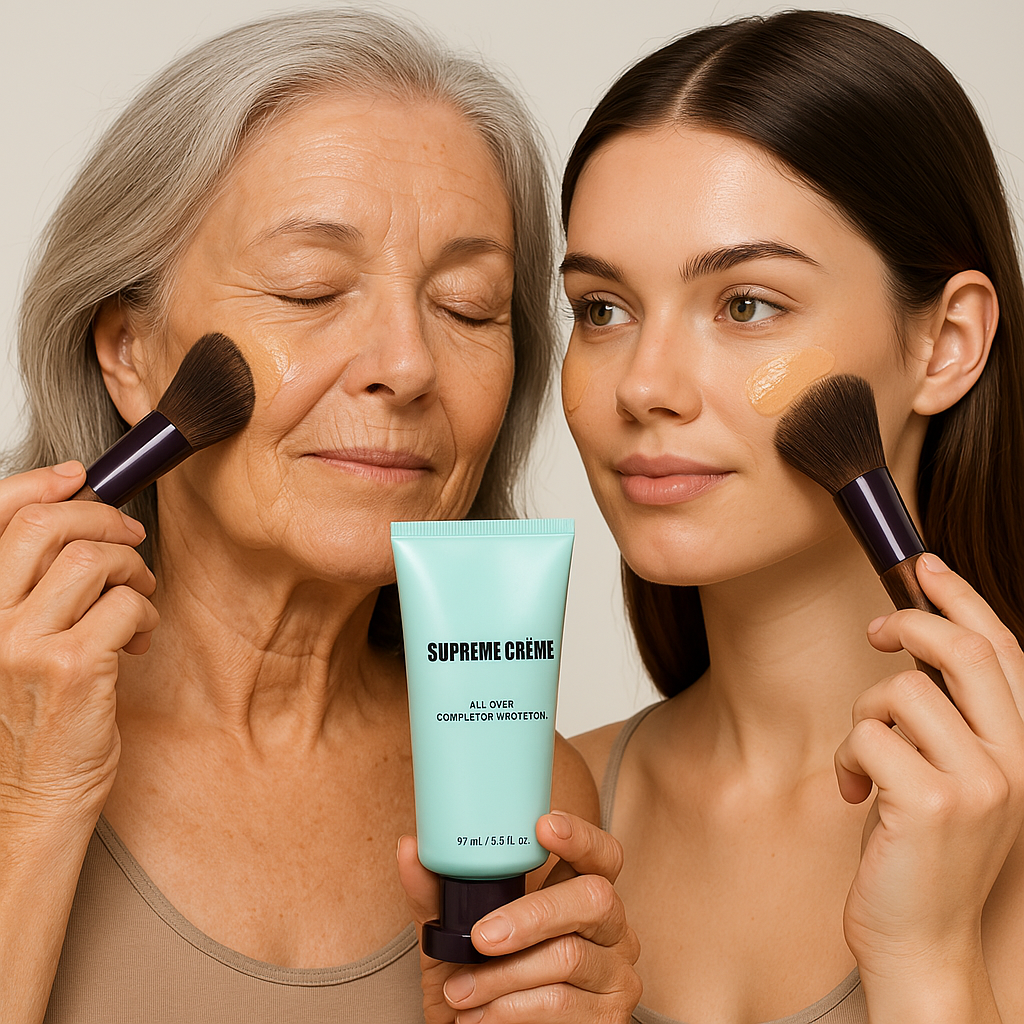 Supreme Cream – Fuktighetskrem, concealer og dekkevne i ett – Lett og vannfast