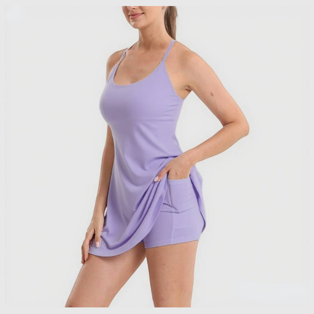 Den Ultimate Tummy Control Ryggfri Aktiv Kjole
