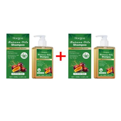 Shampoo med Batanaolje - Hårvekst og Pleie