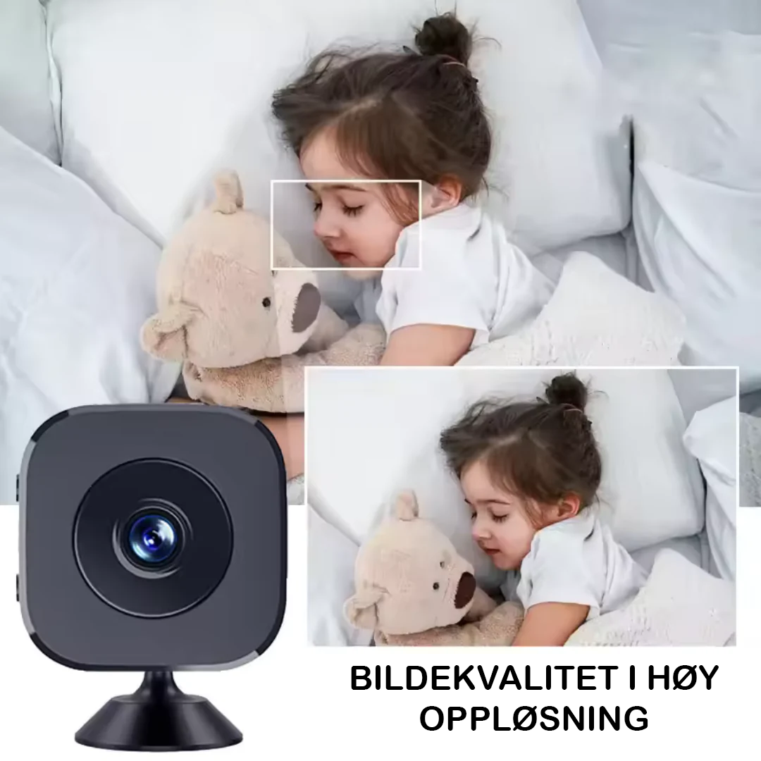 Sikre rommet ditt enkelt med vårt trådløse minikamera