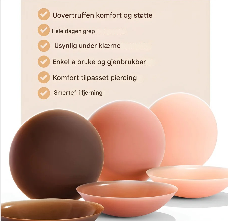 NipGrip™ – Sømfrie Brystvorte Hætter
