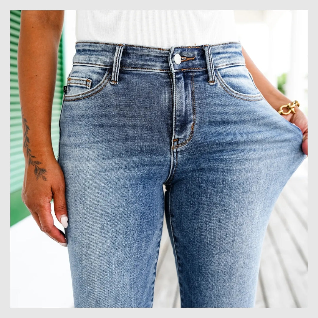 Livalekker™ - Høyt elastisk shaping-jeans