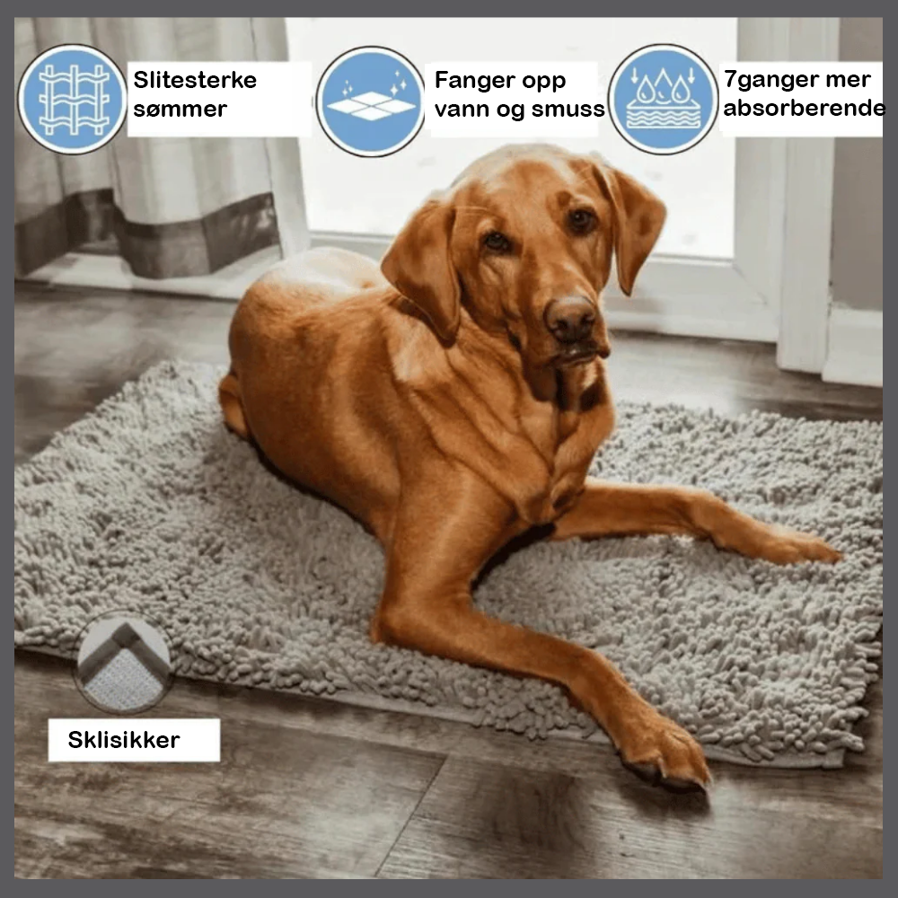 PawClean™ – Absorberende Matte mot Spor
