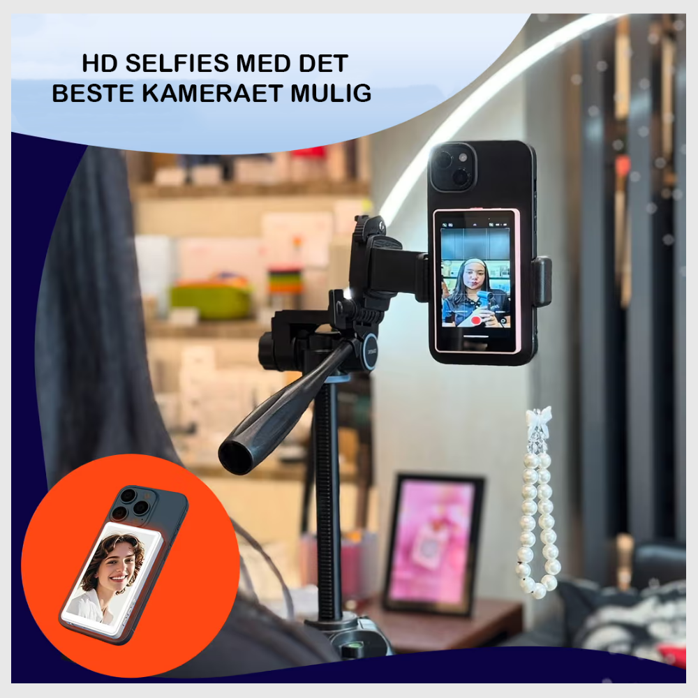 VlogCam™ – MagSafe selfie-skjerm