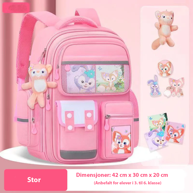 ScolairePlus™ – Komfortabel og Stilig Ryggsekk
