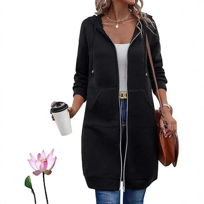 Nordéa™ – Elegant Hettegenser med Glidelås