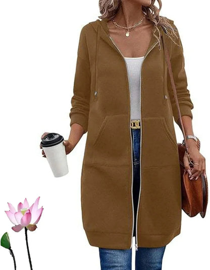 Nordéa™ – Elegant Hettegenser med Glidelås