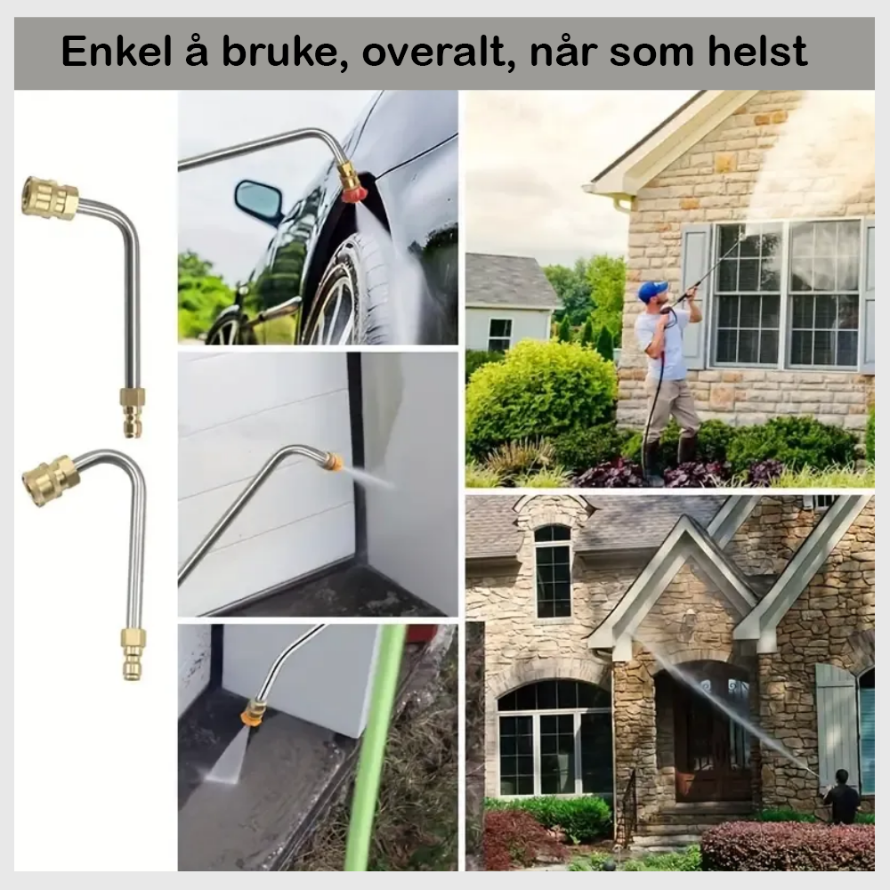 JetReach™ Teleskoplanse for høytrykksspyler